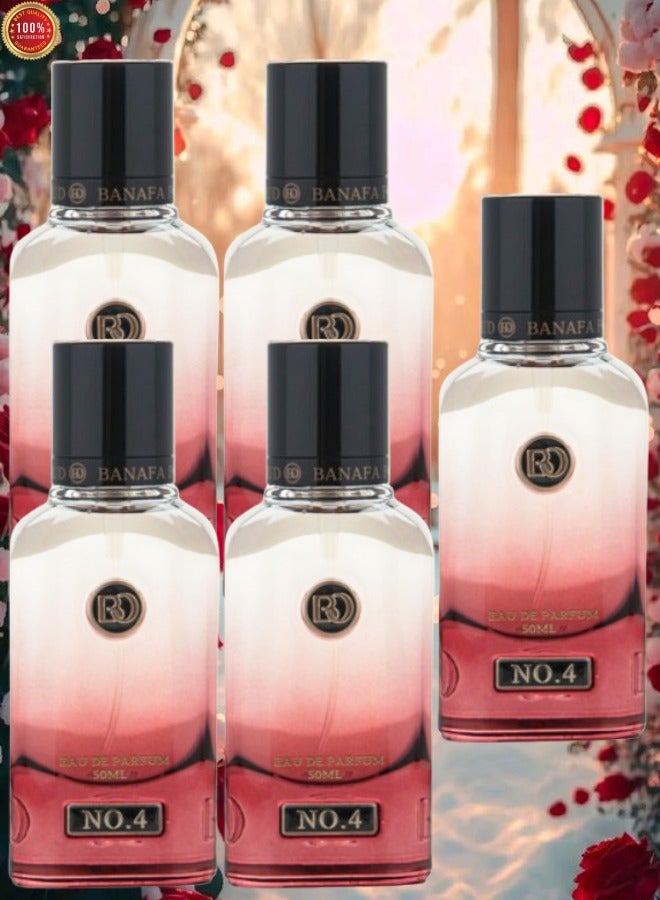 Banafa 5 Pieces Japan Number 4 EDP 50ML - Image 1