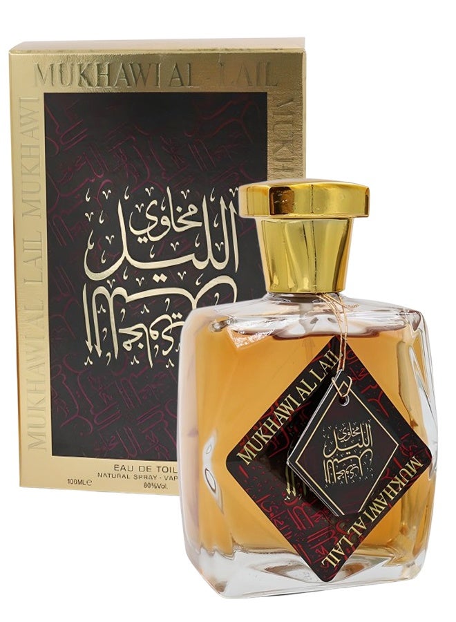 Al Maraseem 6 Pieces Mukhawi Al Layel Perfume 100ml EDT - Image 2