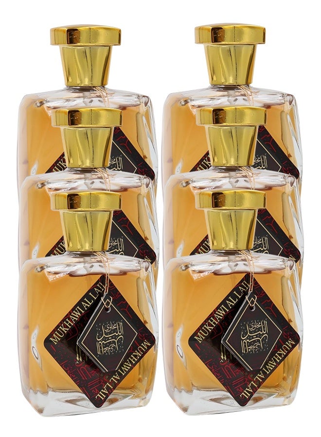 Al Maraseem 6 Pieces Mukhawi Al Layel Perfume 100ml EDT - Image 1
