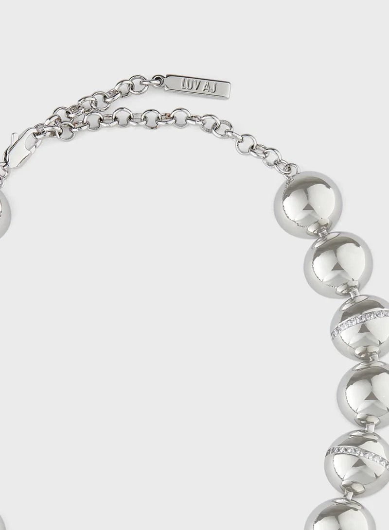 LUV AJ Oversized Ball Long Necklaces