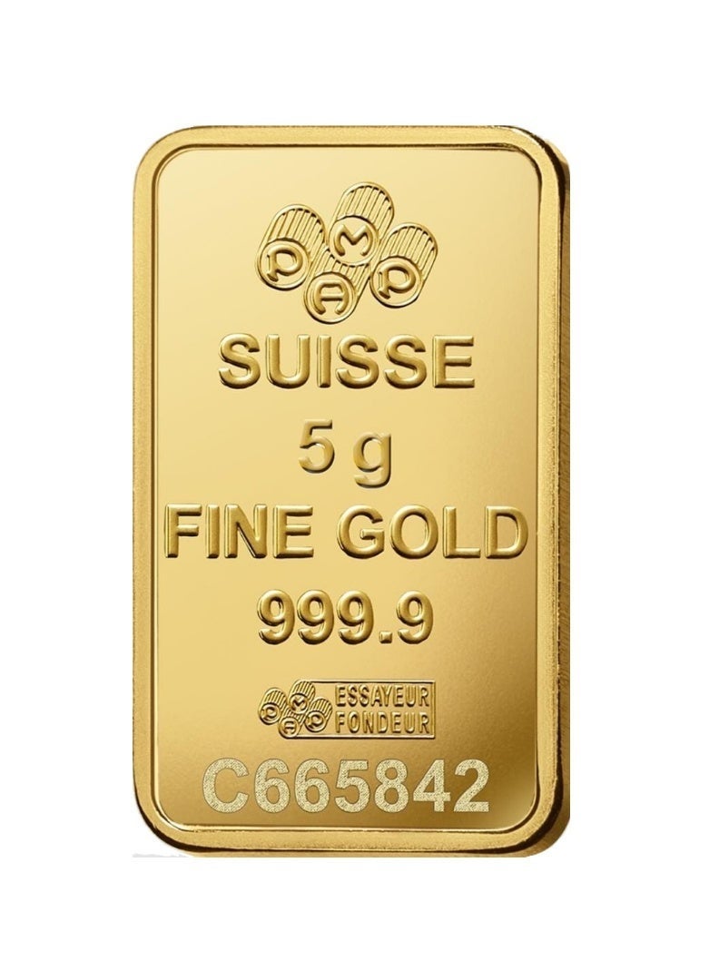 24-Karat Saudi Gold Bar - Weighing 5 Grams - Image 2