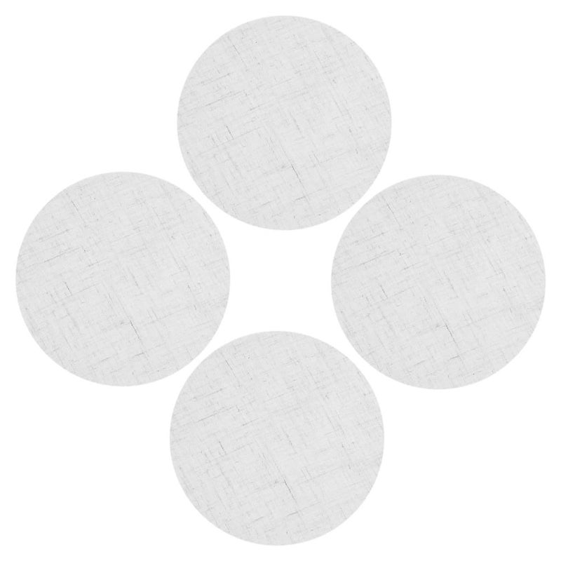 4 Pack 10cm Round Fabric Ceiling Light Diffuser Shade Soft Eye Protection Cover - Image 2