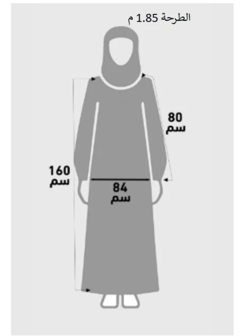 Farazdaq Wide and comfortable women's prayer sheet, excellent cold material  - Image 2