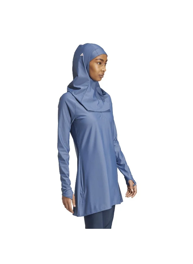adidas بلوزة سباحة   زرقاء
