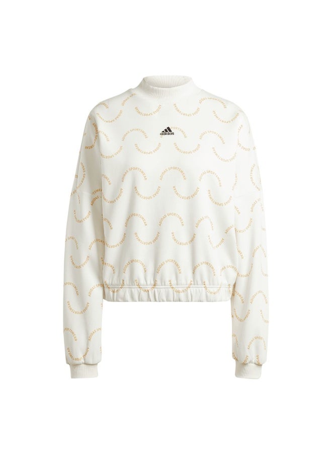 Adidas adidas W Res Swt White Training Sweatshirts 2XS  - Image 1
