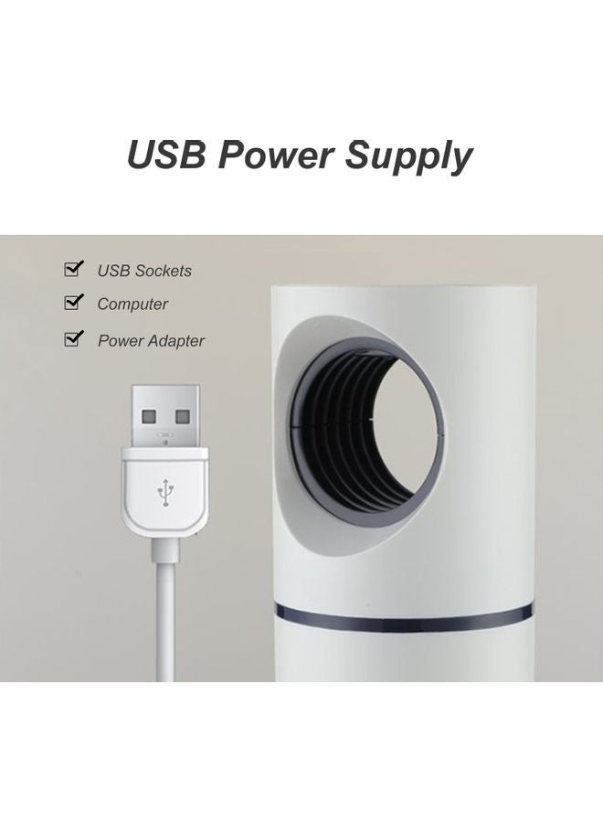 NIBEMINENT LED Light And Insect Zapper White - Image 5