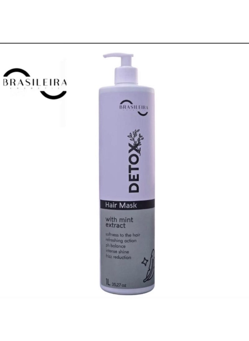 BRASILEIRA Brazilera Detox Conditioner for Removing Build-up and Cleansing the Scalp - Image 1