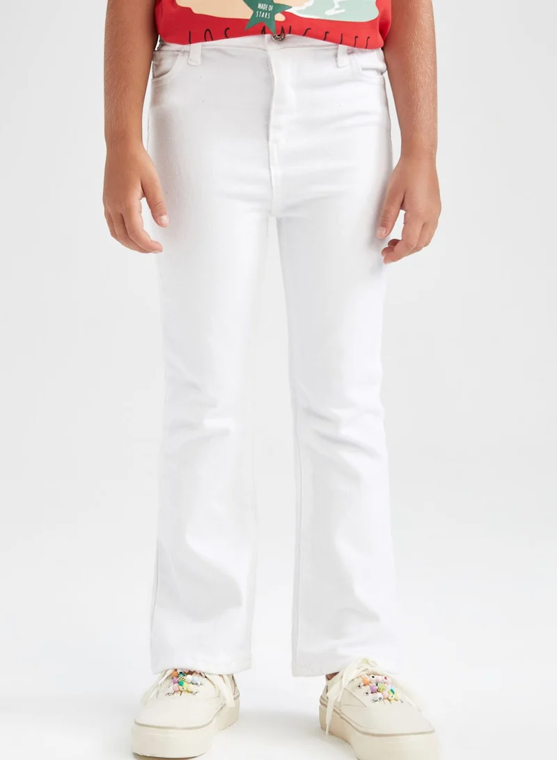 DeFacto Kids Mid Wash Straight Fit Jeans