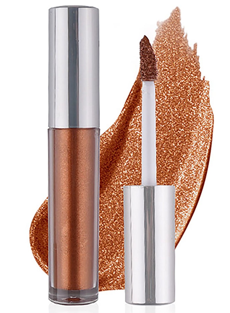 Liquid Glitter Eyeshadow - Quick-Drying, Non-Sticky Shimmer Cream for Long-Lasting, Waterproof, Blendable Brightening Highlighter Makeup. Perfect for a Shiny Eye Look! - Image 1