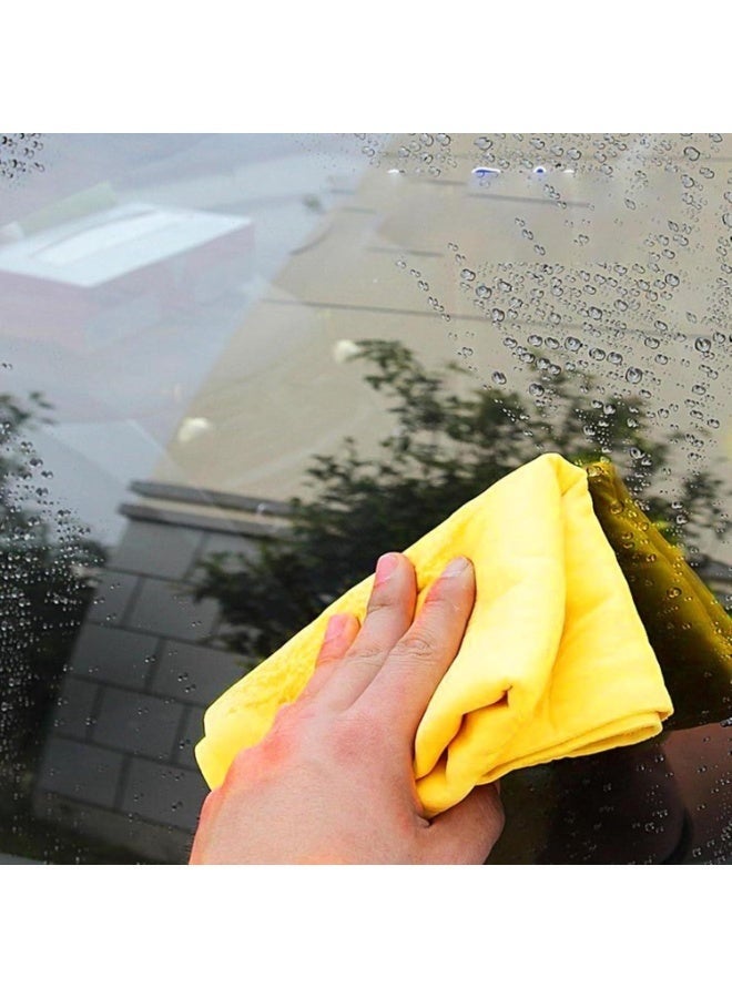 Premium 20PCS Microfiber Cleaning Towels 20×20 cm – High Absorption, Reusable, Non-Shedding Towels for Kitchen, Bathroom, Car, Glass, Electronics, and Marble Surfaces - Image 4
