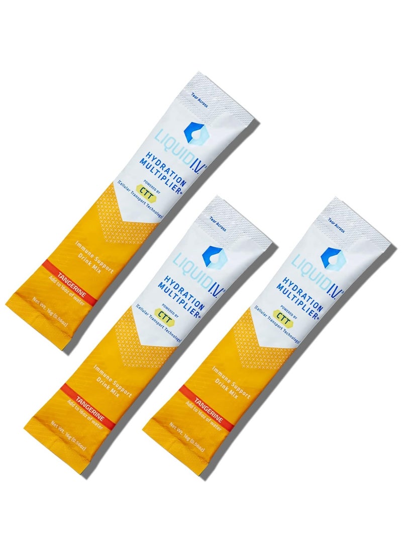 ليكويد آي.في. مضاعف الترطيب + دعم المناعة، 0.56 أونصة، 10 حصص، اليوسفي - Image 1