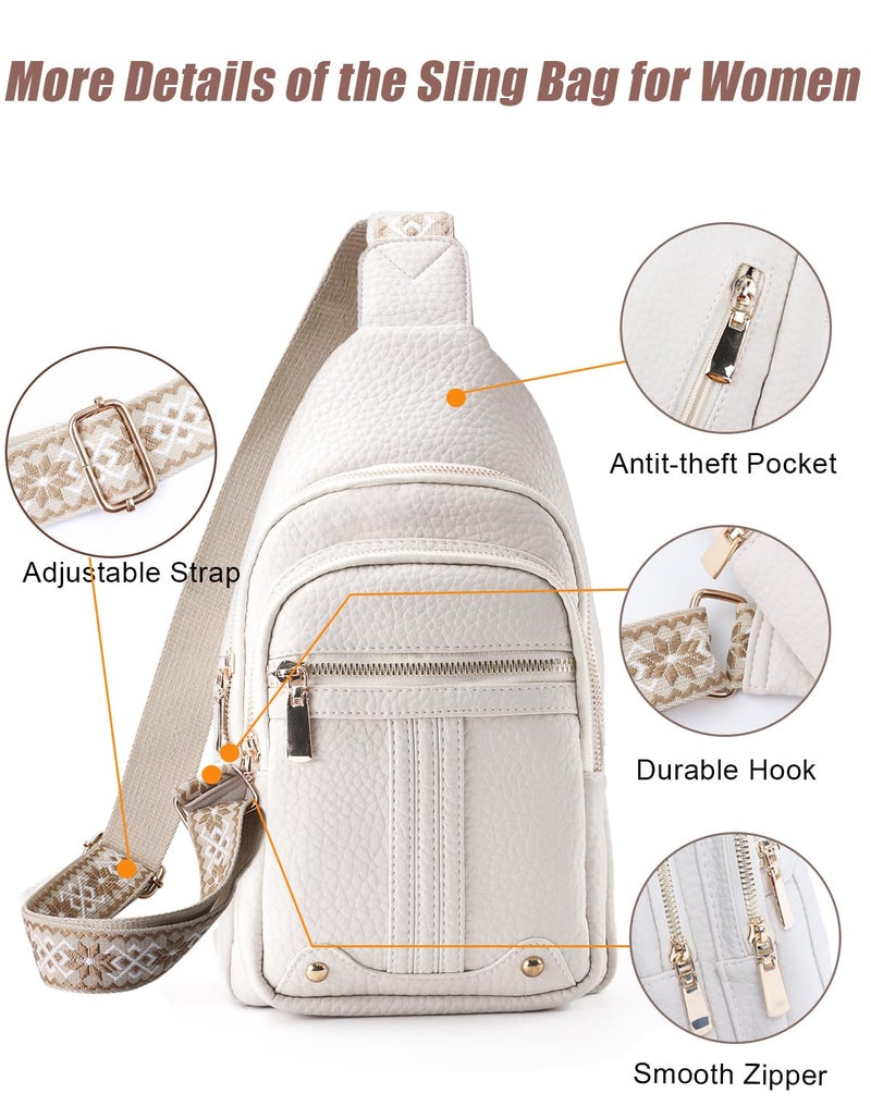 LIGETON Mothers Day Gifts for Mom Crossbody Bags Anniversary Birthday Mom Gifts for Women Sling Bag Fanny Pack Chest Anti Theft Purse Christmas Secret Santa Gift Ideas for Her Girlfriend Wife - Image 5