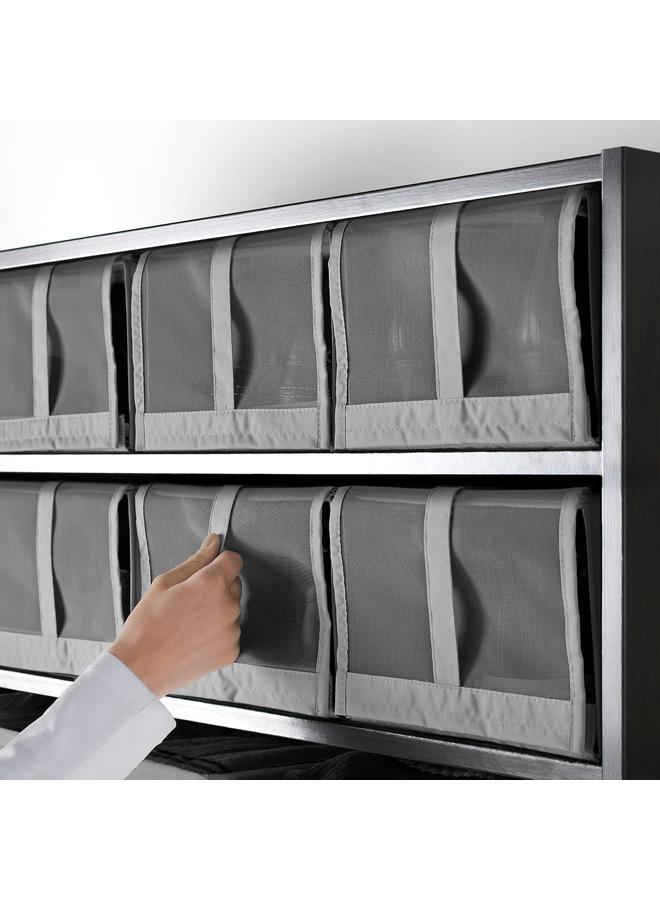 Green Tiger Shoe box, dark grey, 22x34x16 cm - Image 2