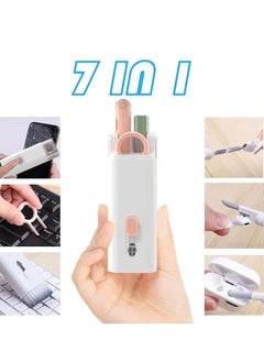 HEXABEX 7 in 1 Portable Multifunctional Cleaning Kit with Pen for Earbud Keyboard Laptop Mobile  - Image 2