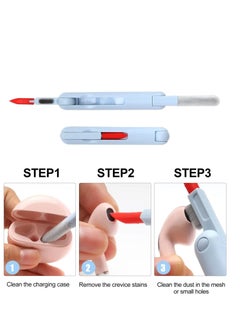 HEXABEX 7 in 1 Portable Multifunctional Cleaning Kit with Pen for Earbud Keyboard Laptop Mobile  - Image 4