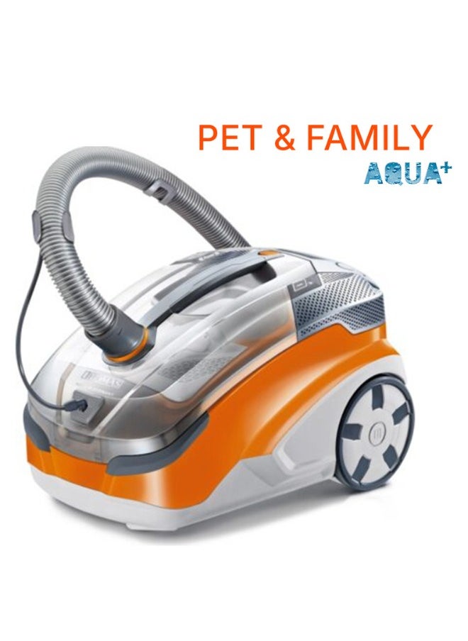توماس مكنسة توماس Aqua+ Pet & Family - بقوة 1700 واط، ترشيح المياه، تنظيف رطب وجاف، إزالة شعر الحيوانات الأليفة المتخصصة، جودة ألمانية، مثالية للمنازل في الإمارات  - Image 1