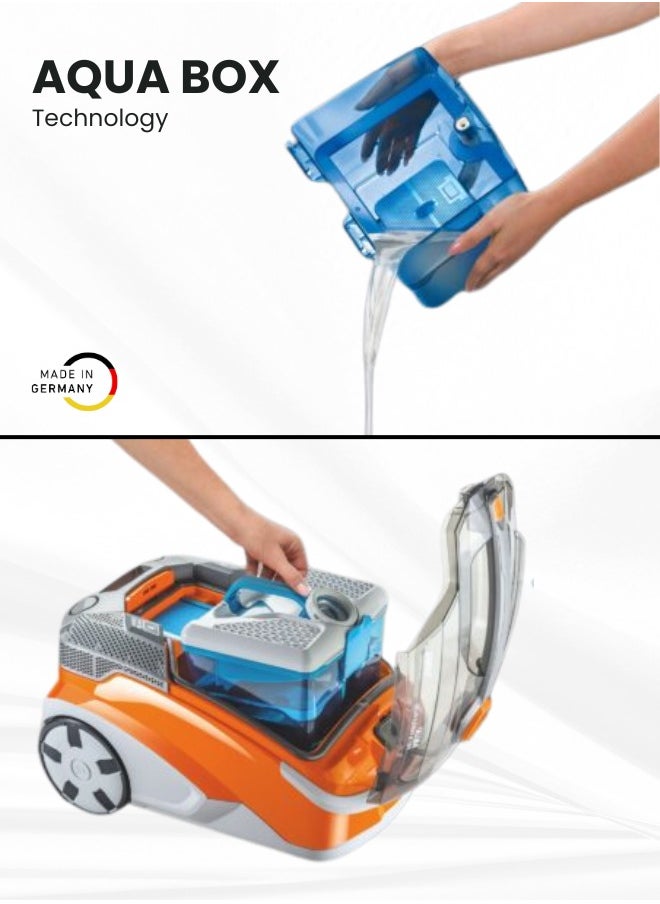 توماس مكنسة توماس Aqua+ Pet & Family - بقوة 1700 واط، ترشيح المياه، تنظيف رطب وجاف، إزالة شعر الحيوانات الأليفة المتخصصة، جودة ألمانية، مثالية للمنازل في الإمارات  - Image 4