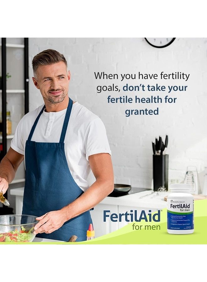 fairhaven health FertilAid for Men - Male Fertility Pill - Sperm Count, Motility and Morphology Support - Targeted Fertility Ingredients and Men's Vitamin Blend (90 Capsules / 1 Month Supply) - Image 3