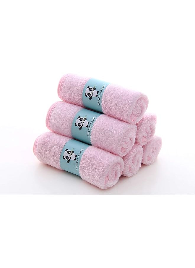 erorex Baby Washcloths Rayon Made From Bamboo 2 Layer Ultra Soft Absorbent Towel Newborn Bath Face Towel  - Image 2