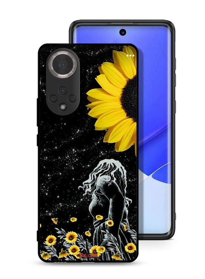 Tolwak Honor 50 Protective Case Cover Girl Look At Moon Art - Image 1