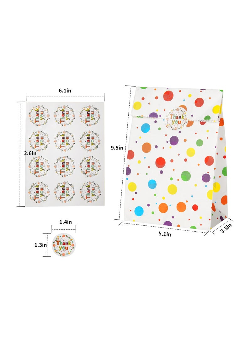 SOLARAE SpaceInside 30 Pack Party Favor Bags for Kids' Birthdays, Includes Goodie Bags with Thank You Stickers - Perfect for Party Gifts and Celebrations! - Image 2