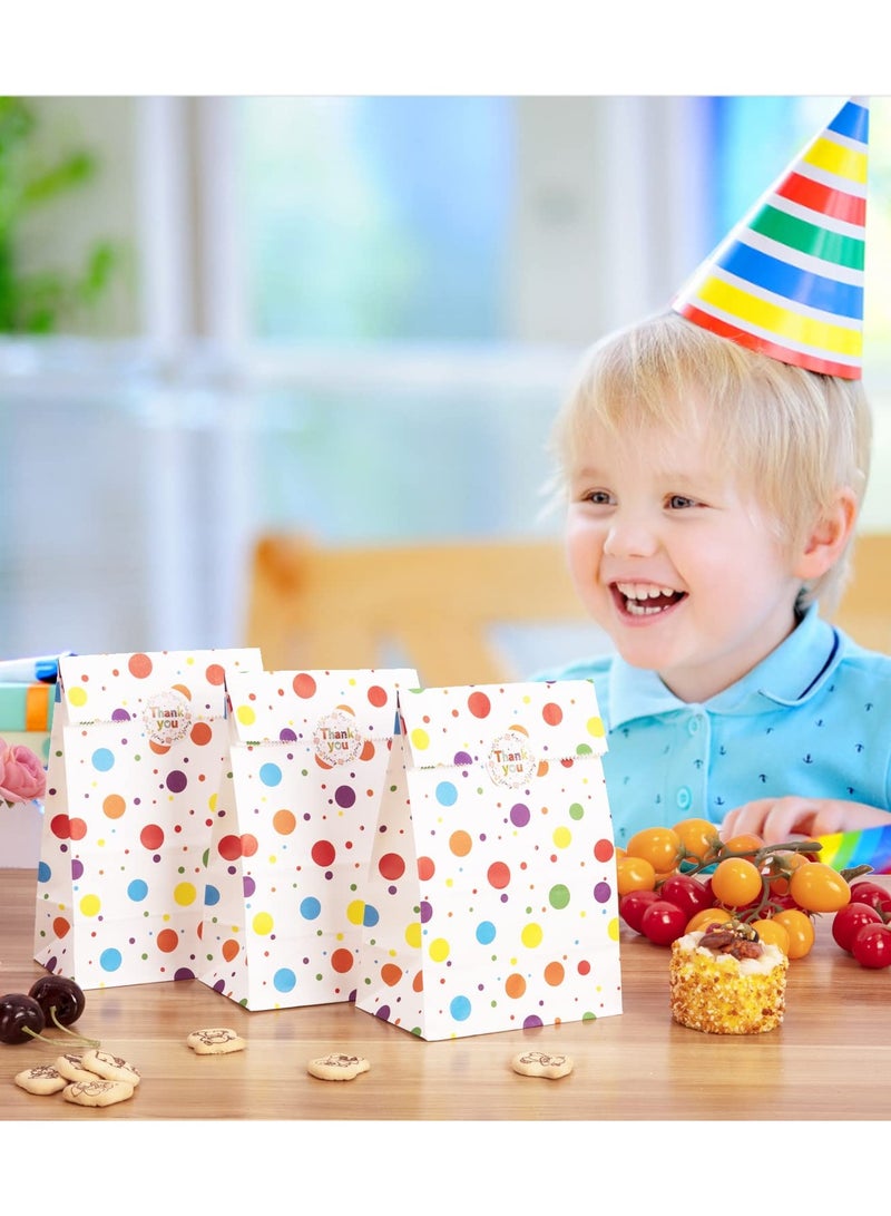 SOLARAE SpaceInside 30 Pack Party Favor Bags for Kids' Birthdays, Includes Goodie Bags with Thank You Stickers - Perfect for Party Gifts and Celebrations! - Image 4
