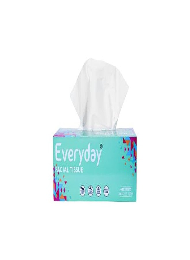Biogreen Everyday So Soft 2 Ply Face Tissue Box - 200 Pulls Pack of 3 Boxes. Total 600 Pulls - Image 5