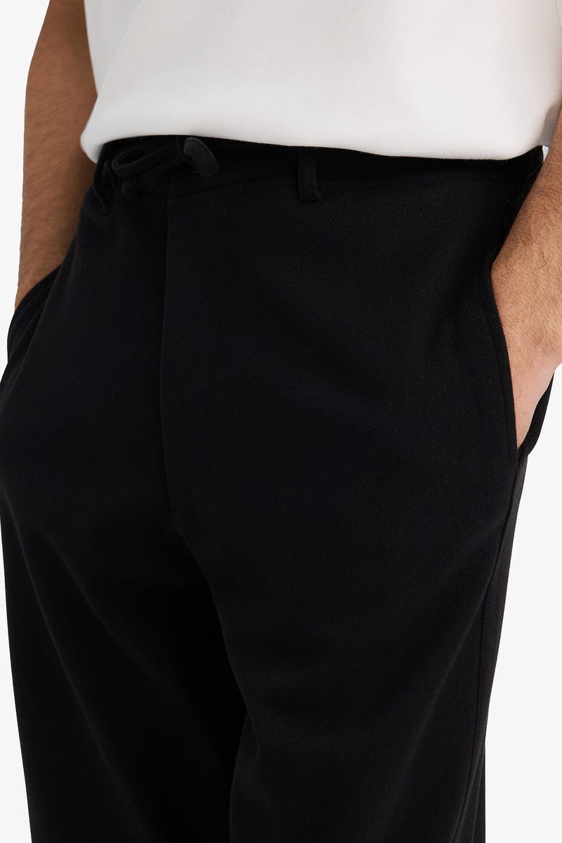 DeFacto Black Man Trousers Casual - Image 3
