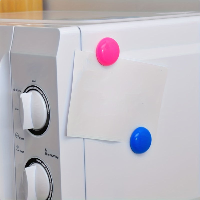 16 Pieces Vibrant Circular Magnets Adorable Kitchen Decoration Refrigerator Artwork For Home Workplace Lockers Cabinets Sturdy Reliable Grip Ideal Mother S Day Present Mixed Colors - Image 5