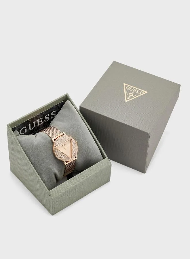 GUESS  Mini Iconic Steel Strap Analog Watch for Women | Best Price UAE