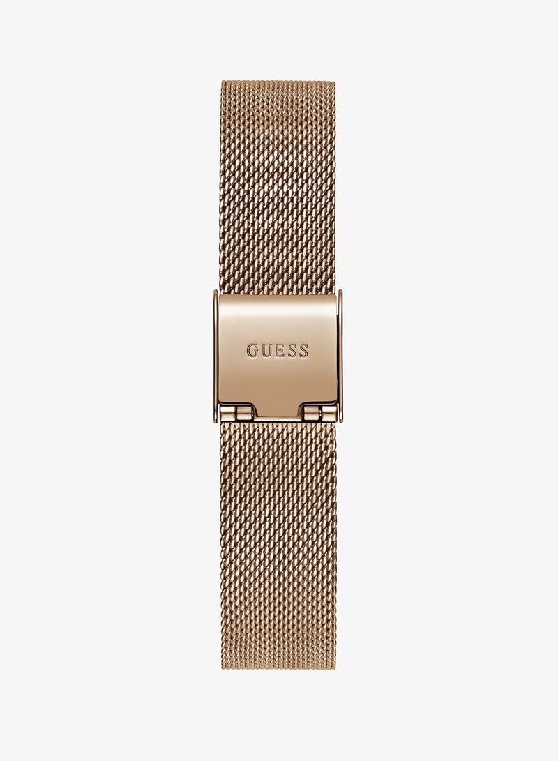 GUESS Mini Iconic Steel Strap Analog Watch - Image 3