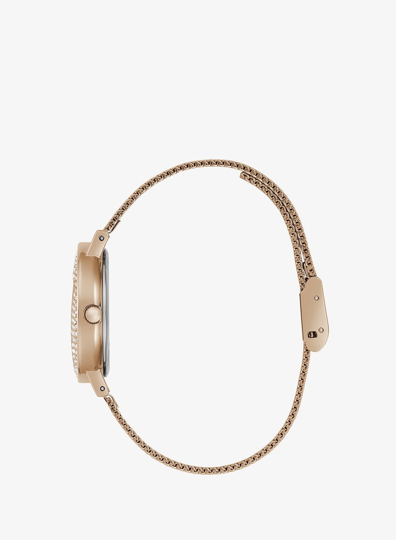 GUESS Mini Iconic Steel Strap Analog Watch - Image 4