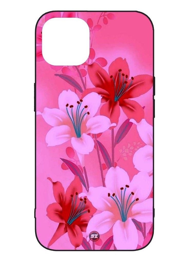 Service Zone Protective Printed Mobile Cover Beautiful Flower With Pastal colours For Apple iPhone 11  - Image 1