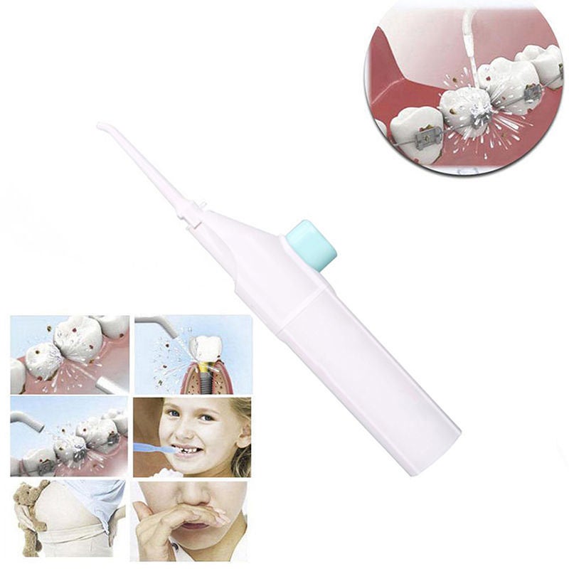 Oral Irrigator Water Flosser Portable Dental 40ml Water Tank Waterproof Teeth Cleaner No Batteries or Cord - Image 3