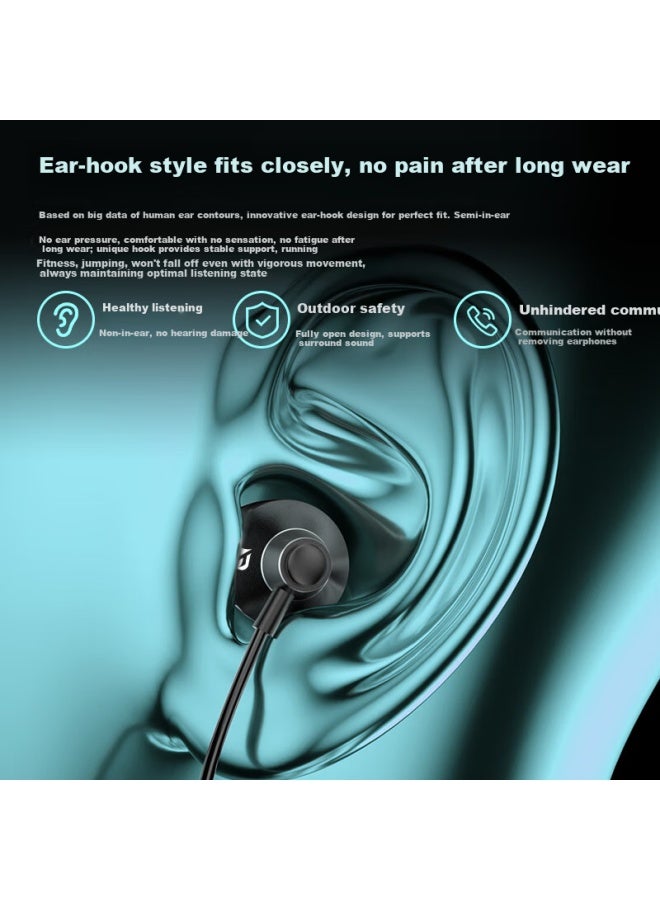 Viken Official Collaboration Latest Wired Gaming Earphones Semi-in-ear Type-c With Mic And Remote High-quality Mobile Music Earbuds - Image 2