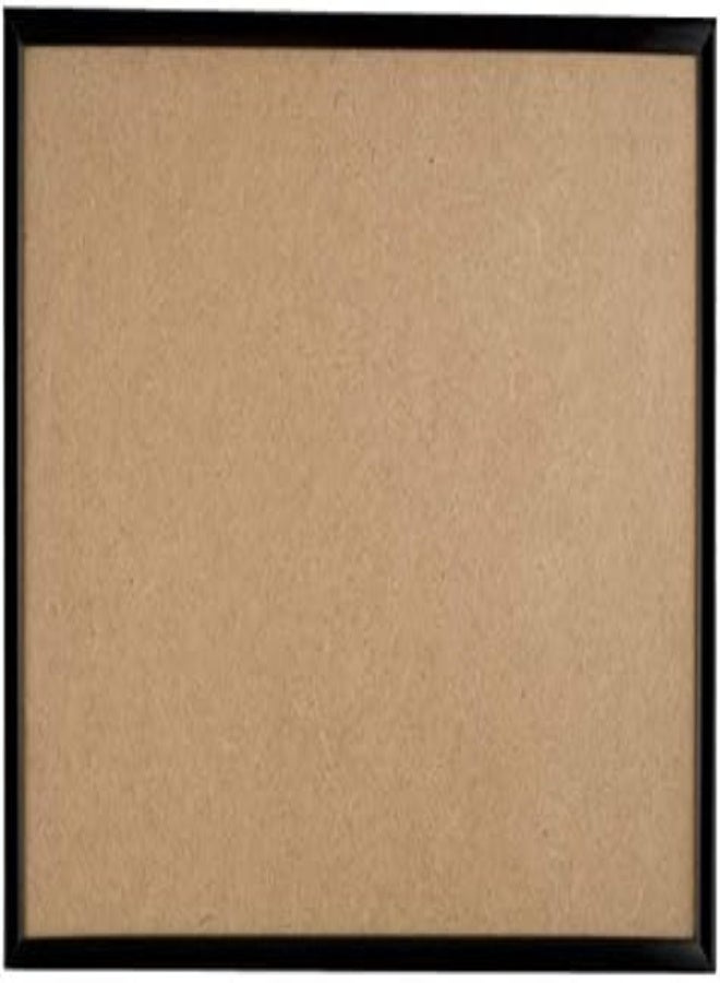 AKDC Quadro Frames Picture Frame Kit, Black, Wide Molding, 21X297Cm - Image 2
