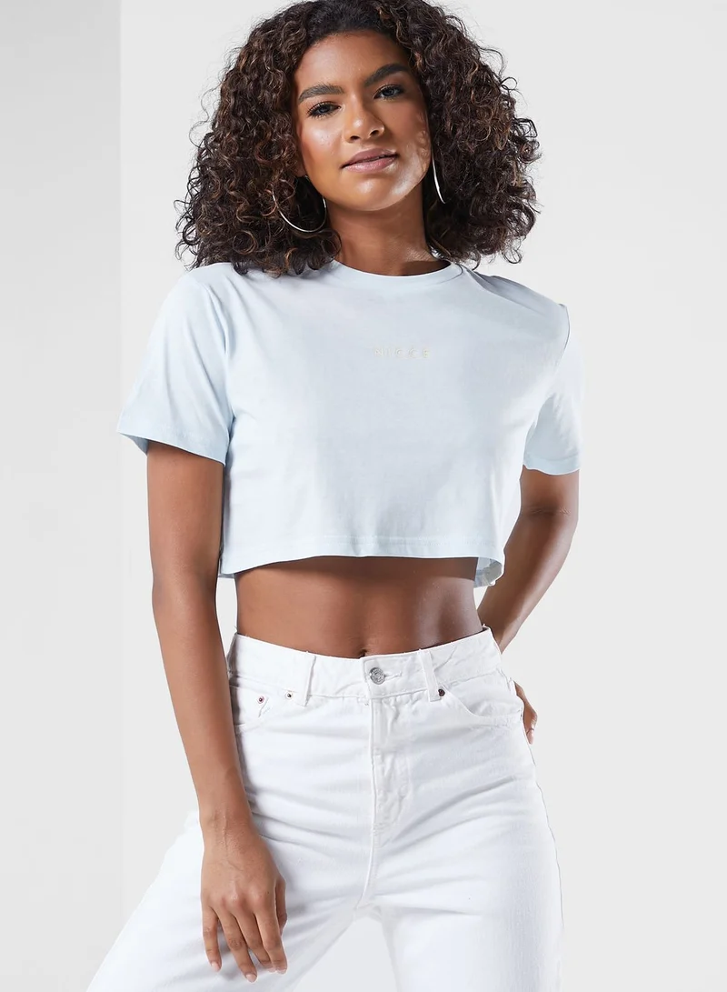 nicce london Fruta Cropped T-Shirt
