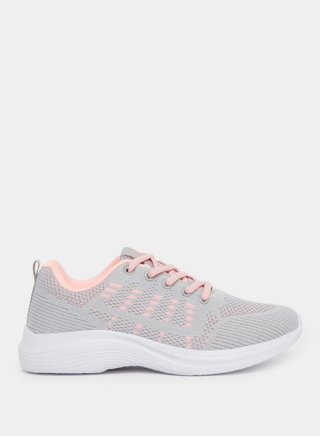 Styli Styli Mesh Lace Up Sneakers