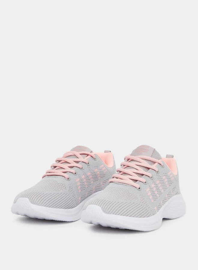 Styli Styli Mesh Lace Up Sneakers
