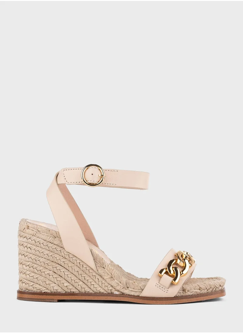 Kanna Ball Lux Wedge Sandals