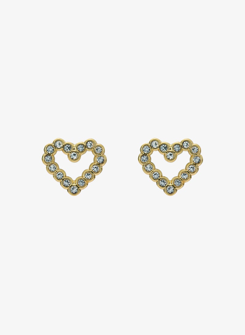 Ted Baker Amorina Crystal Halo Heart Stud Earrings - Image 3
