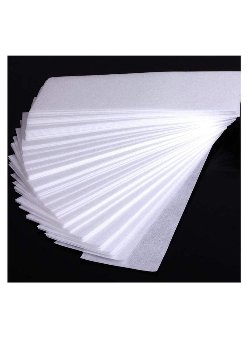 BLOOMING TIME - Complete Waxing Kit with Single Wax Heater, 600ml Light Sugar Wax, 100 Pcs Wax Paper Strip and 10 Pcs Wood Spatula - Image 1