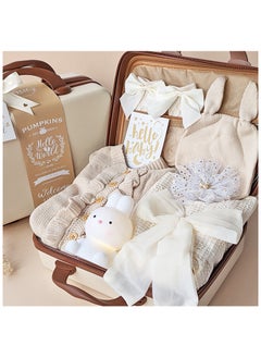 OLUDENIZ Luxury Newborn Gift Set - Premium Girls' Clothing & Accessories in an Elegant Keepsake Suitcase  - Image 3