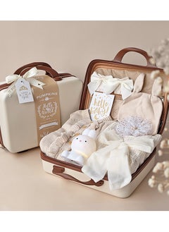 OLUDENIZ Luxury Newborn Gift Set - Premium Girls' Clothing & Accessories in an Elegant Keepsake Suitcase  - Image 1
