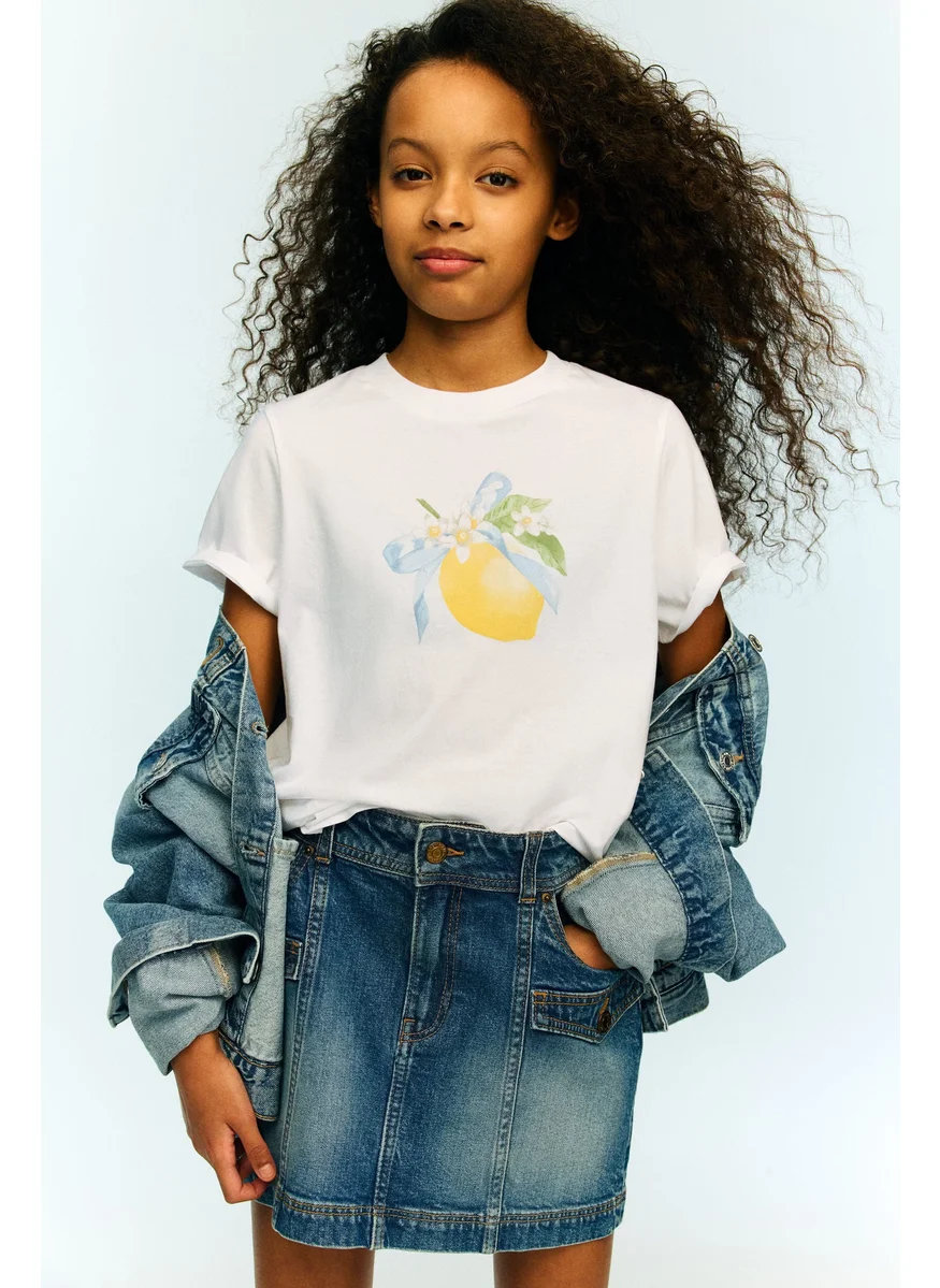 اتش اند ام Print-Motif T-Shirt