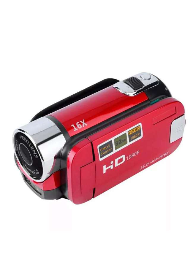 Generic English Manufacturers Produce HD100A HD Digital Camera 16 Million Pixels 1080p Camera-Body Color:Standard Red English Version American Standard  - Image 4
