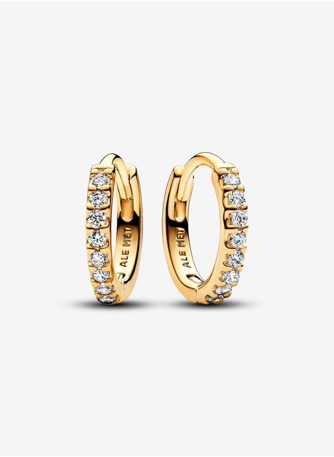 Pandora Timeless 14k Gold-plated Sparkling Huggie Hoop Earrings for Women 263015C01 - pzsku/ZD874BEE5FC105CA11C39Z/45/_/1736220142/14a5b756-26cb-409e-a77b-ff903463a0df