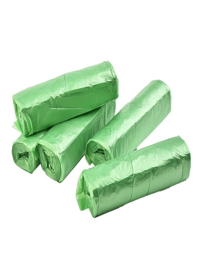 أكياس قمامة قابلة للتحلل الحيوي من إيكوشيلد، عبوة من 5 أكياس، أكياس نفايات قابلة لإعادة التدوير وصديقة للبيئة، أكياس قمامة قابلة للتحلل الحيوي للاستخدام في المطبخ والحمام والمكتب والسيارة والحيوانات الأليفة - Image 1