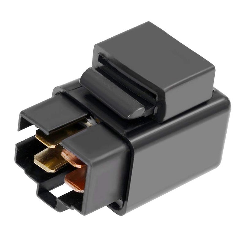 QAZAKY Starter Relay Solenoid Yamaha Grizzly Kodiak Moto4 Raptor Razz Terrapro Trailway Timberwolf Vmax Vino Warrior Wolverine YFZ450 YFB250 YFM350 YFM400 YFM700 YFP350 Zuma Pro Hauler 1000 Jog 50 - Image 2