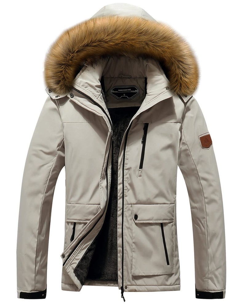 MOERDENG Womens Waterproof Ski Snow Jacket Winter Warm Hooded Snow Coat Mountain Windproof Ski Jacket For Women